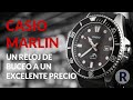 Casio Marlín, el reloj de buceo que más ofrece por su precio