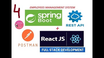 Full Stack Development using Spring Boot, React & REST API | Employee Management System | Part-4