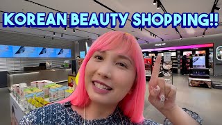 KOREAN BEAUTY STORE TOUR | OLIVE YOUNG IN MYEONGDONG! ANG LAKI!!!