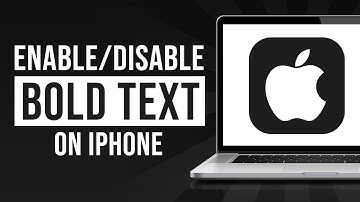 How to Enable and Disable Bold Text on iPhone (2023)