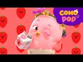 Como pop  kids songs  lets drink milk  cartoon for kids  como kids tv