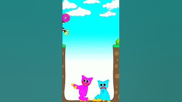 Huggy Wuggy is a cheater Part 3/Funny animation/Poppy Playtime animation #short