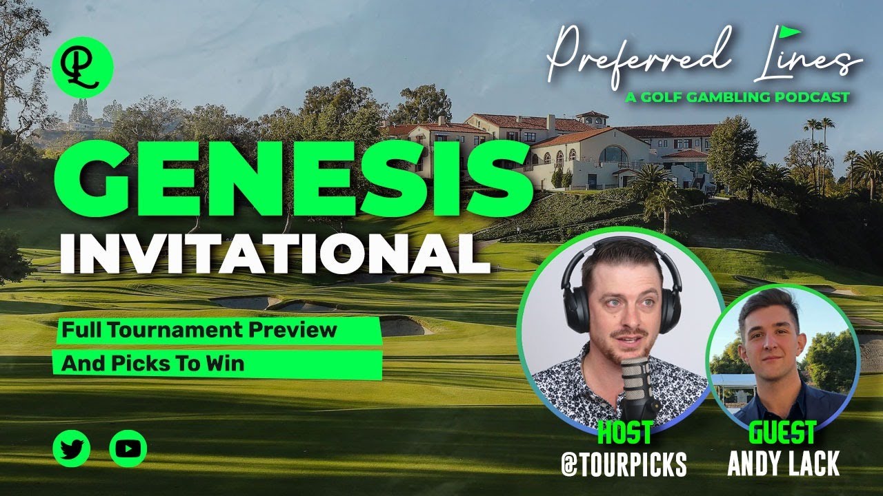 Preferred Lines Genesis Invitational Picks & Preview YouTube