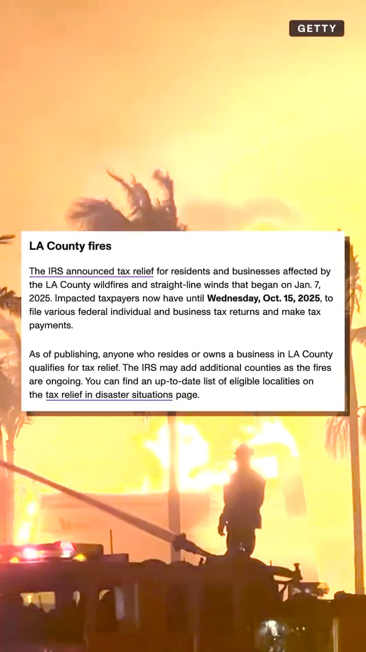 Tax Extensions for Residents Affected by Natural Disasters