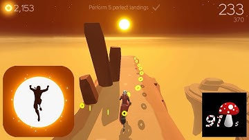 Sky Dancer Gameplay - Endless Run Gameplay - (Android/iOS) Temple Run like Games