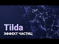 Как сделать анимированный фон из частиц в Tilda Zero block с помощью Patricles JS