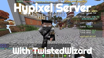 Hypixel Server With TwistedWizard!
