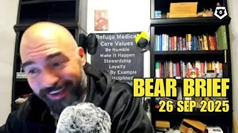 Govt Shutdown | Brass to Quantico | Bear Brief 26SEP25