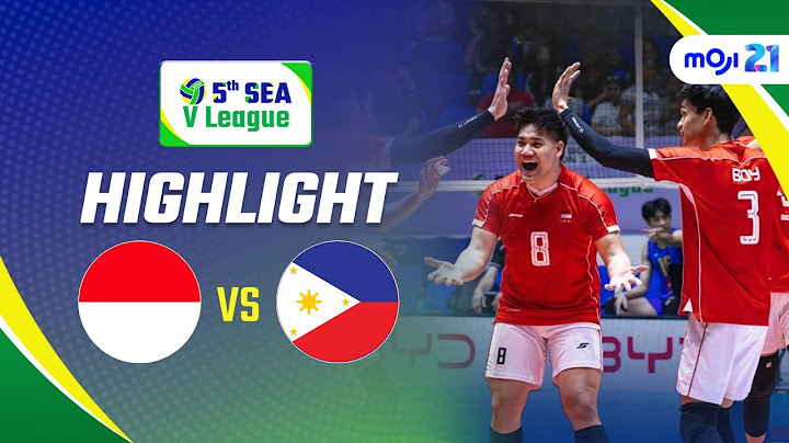 Indonesia 3-0 Filipina | Highlight SEA VLeague 2025 | Moji