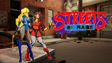 Streets of Rage 2 Remake Blaze+Elle (part1/2)