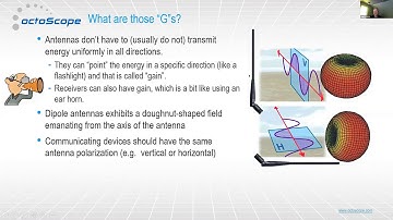 octoScope Wi Fi 6 test tutorial #5   Fundamentals of RF link budget