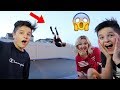 Gymnastics challenge on the TRAMPOLINE with the LeRoys' | Brock and Boston