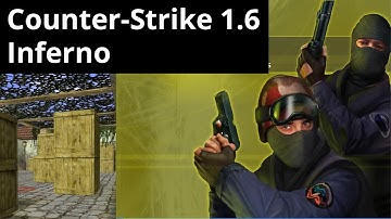 Counter-Strike 1.6 - Walking around the old version of Inferno