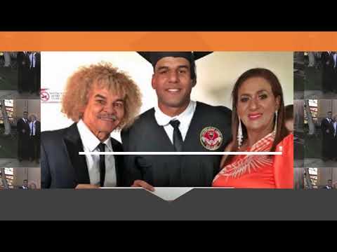 Video: Carlos Valderrama Neto vrijednost: Wiki, oženjen, obitelj, vjenčanje, plaća, braća i sestre