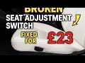 Tesla Model 3 seat adjustment switch replacement