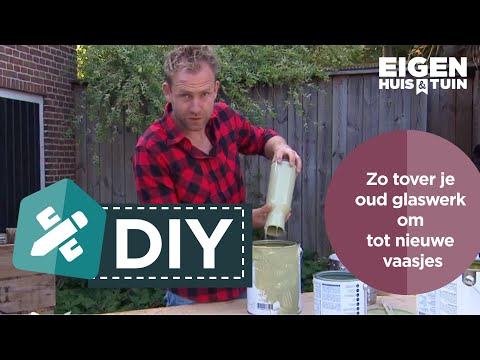 Video: Hoe Een Fles Te Schilderen?