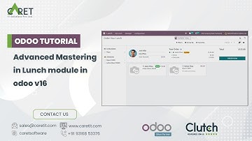 Advanced Mastering in Lunch Module in Odoo 16 - Enhance Your Odoo Skills!
