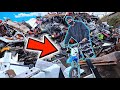 Finding FREE Dirtbike In A JUNKYARD!! (IT WORKS!!) + Test Ride!