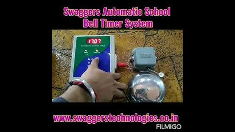 Automatic Bell timer System for schools, colleges, Factories, Industries etc....