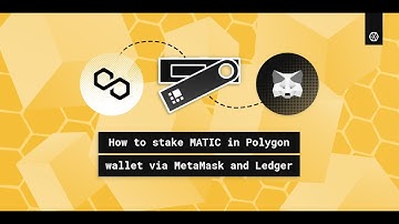 How to Stake MATIC in Polygon Wallet via Metamask and Ledger