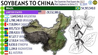 The Countries That Export the Most Soybeans to China