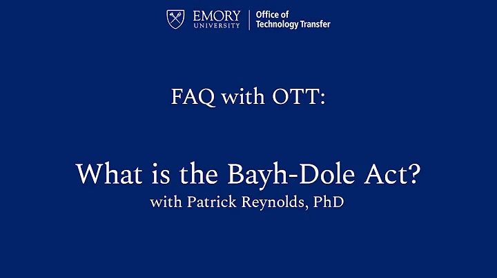 OTT: Bayh-Dole FAQ