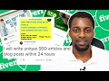 I Paid Fiverr £10 To Write Me SEO Optimized Content!