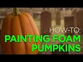Repainting Your Faded Halloween Pumpkins