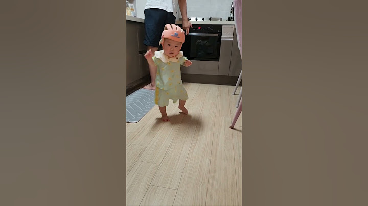 걸음마 시작한 아기가 불안한 엄마의 대책ㅋ(11개월아기)