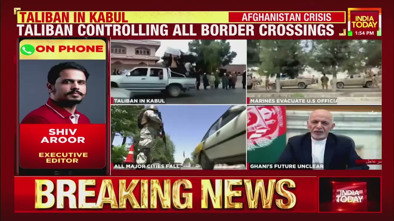 Afghanistan Crisis We Will Not Enter Kabul By Force Taliban Breaking News Youtube [ 720 x 1280 Pixel ]