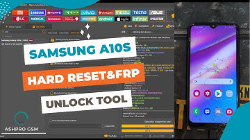 Samsung a10s hard reset & frp unlock tool 💚 One click