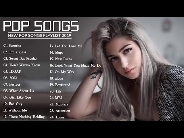 jordnødder Vi ses bomuld Top Pop Hits 2019 Top 25 Popular Songs Best English Music Playlist - YouTube