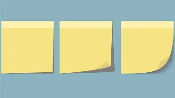 How to Draw a Particular Post-it Note - Adobe Illustrator Tutorial