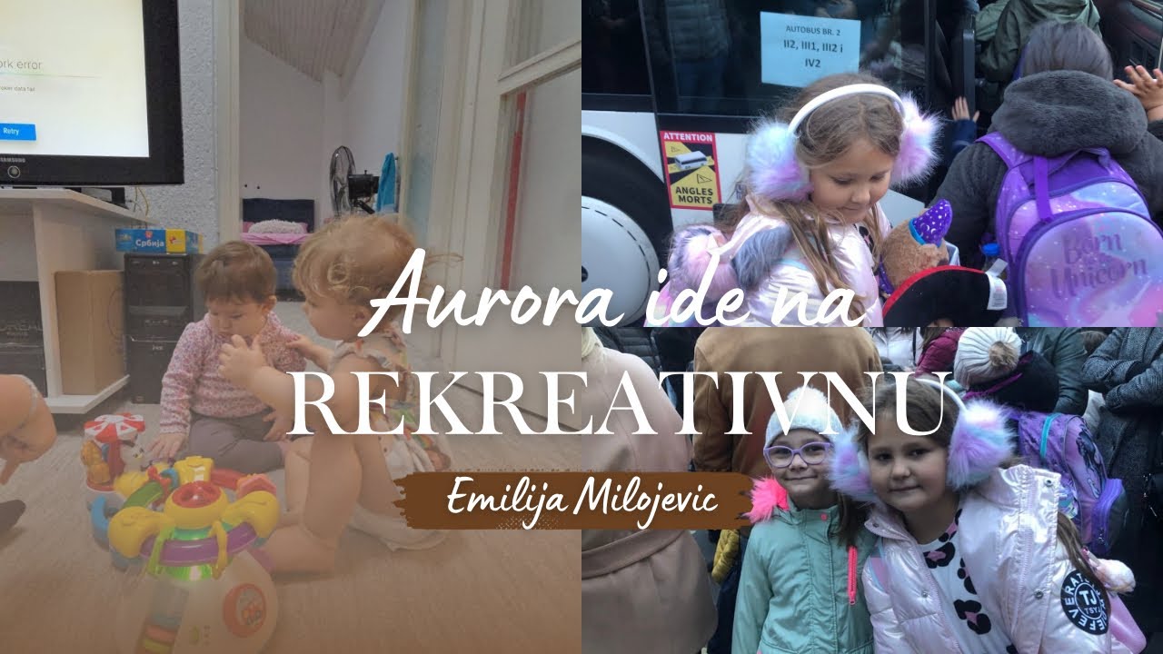 Vlog | Dosle su nam kumice, pakujemo se za rekreativnu ♡