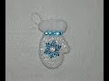 DIY~Sparkling Mitten Ornament For Cards, Bag Clips & Bag Tags!