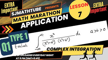 Solving Improper Integrals from -∞ to ∞ with Cauchy’s Residue Theorem | Step-by-Step Guide |Type 1