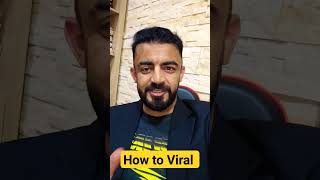 How To Go Viral #Comedy #Funny #Shorts #Viralvideo