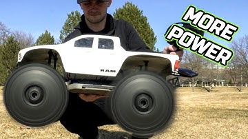 Traxxas Monster Slash 4x4 4S power and Upgrades