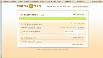 "Twitter Feed" Training