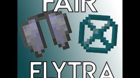 Fair Elytra Datapack 1.16+