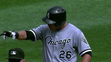 CWS@MIN: Garcia adds another with double to right