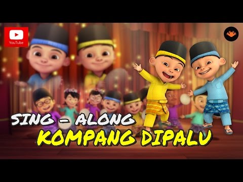 Upin & Ipin - Kompang Dipalu (Sing -Along)