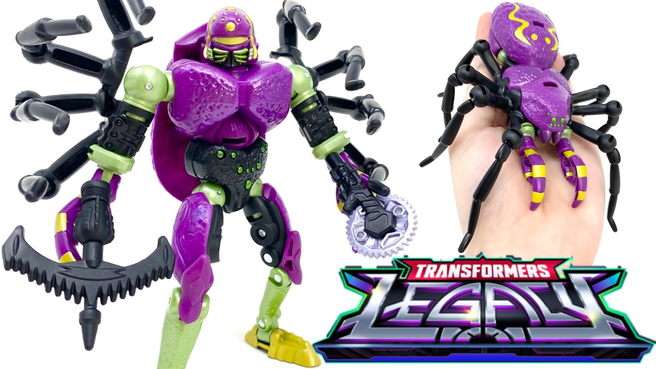 Deluxe Beast Wars Tarantulas - Transformers toy review - YouTube