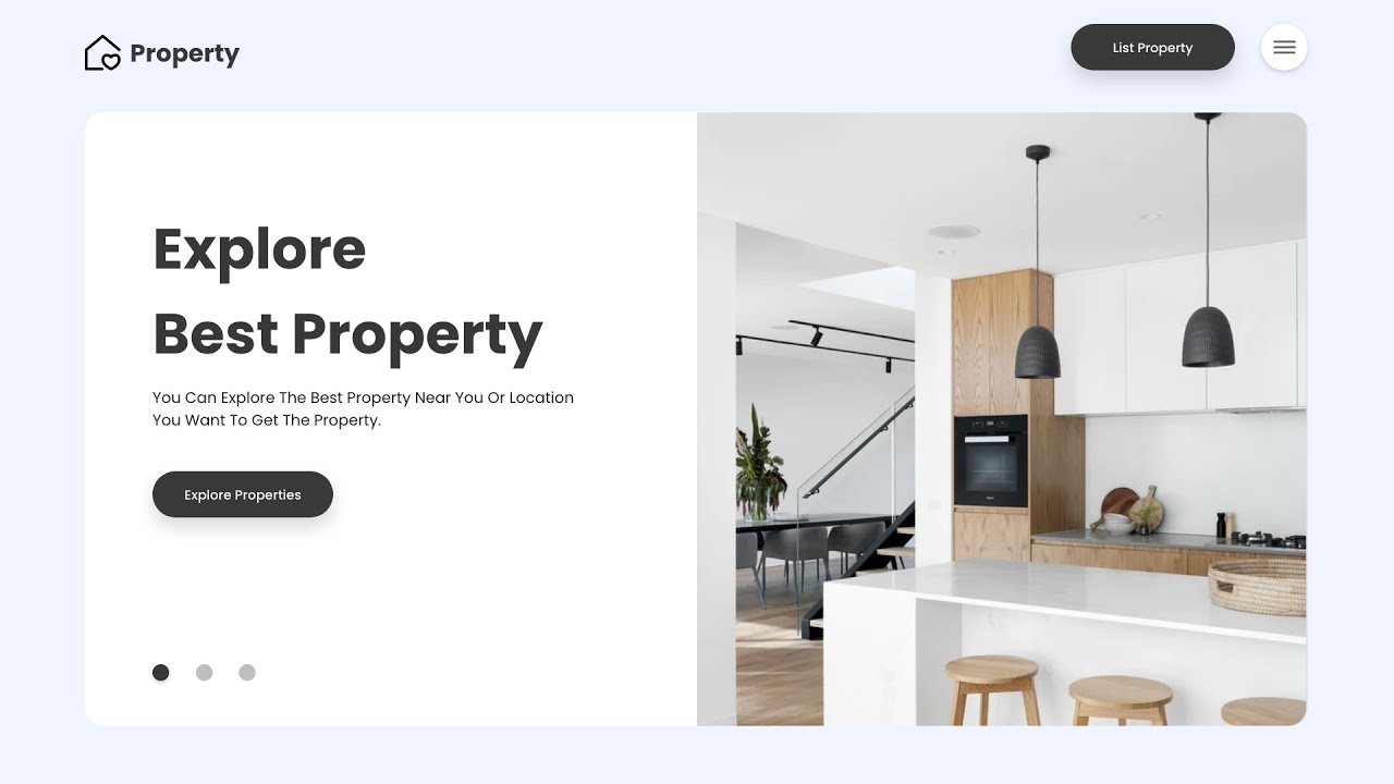 How To Make A Website With Animated Image Gallery Using HTML, CSS & JS ...