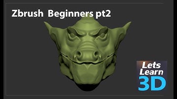 Zbrush 2018 - 3D Beginner Course Part 2