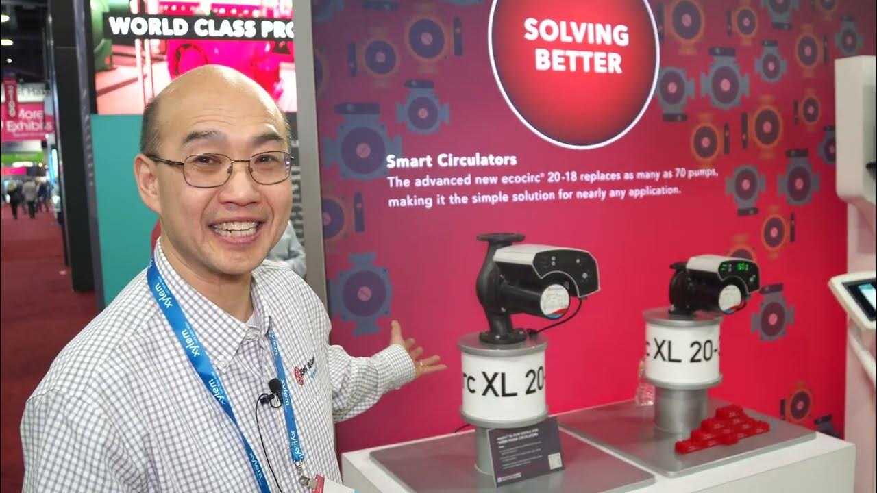 Xylem Inc. Bell & Gossett ecocirc XL and ecocirc 2018 AHR 2023 YouTube