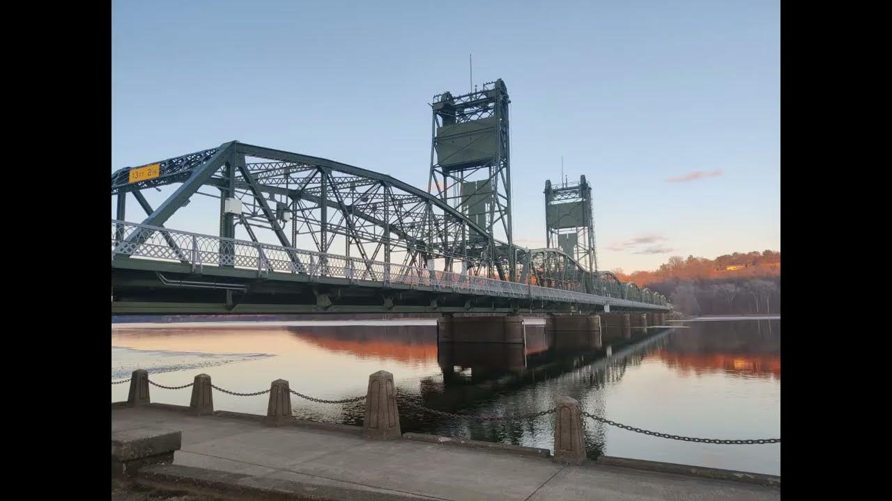 A quick walk around the stillwater lift bridge historic site with noaa