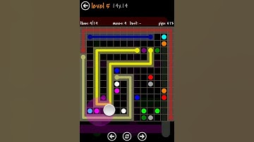 Flow Free 14X14 Jumbo Pack walkthrough level 5