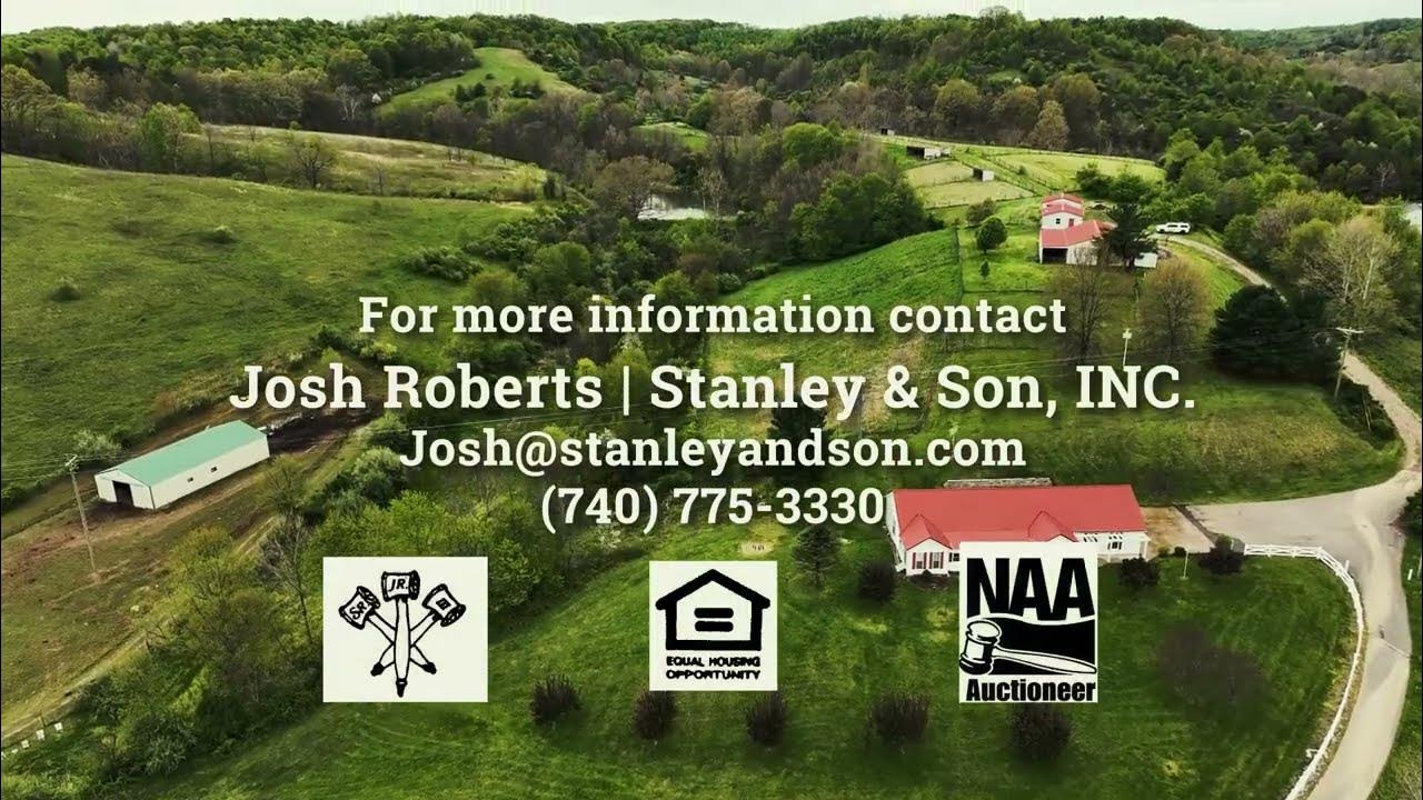 196 Acre Farm and House For Sale in Oak Hill, OH YouTube