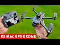 K3 MAX GPS Drone Review | NEW 4K RC Drone 2025 | Long Range 2KM Test &amp; Full Screen Remote